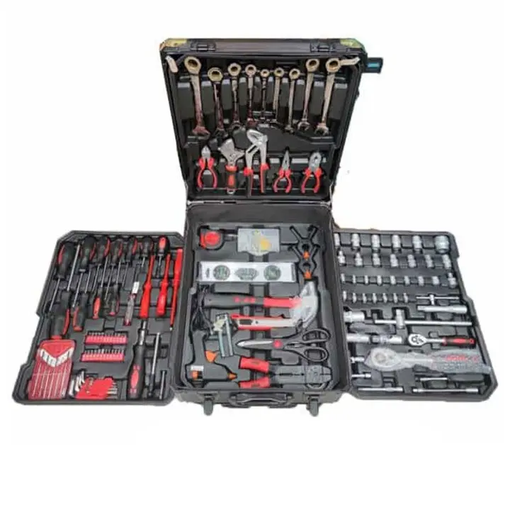 پک کامل جعبه ابزار نیمه صنعتی swiss tools ا swiss tools Complete toolbox packag