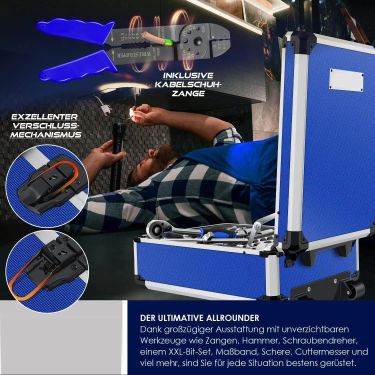 جعبه ابزار 170 پارچه تندیس مدل TT-2170