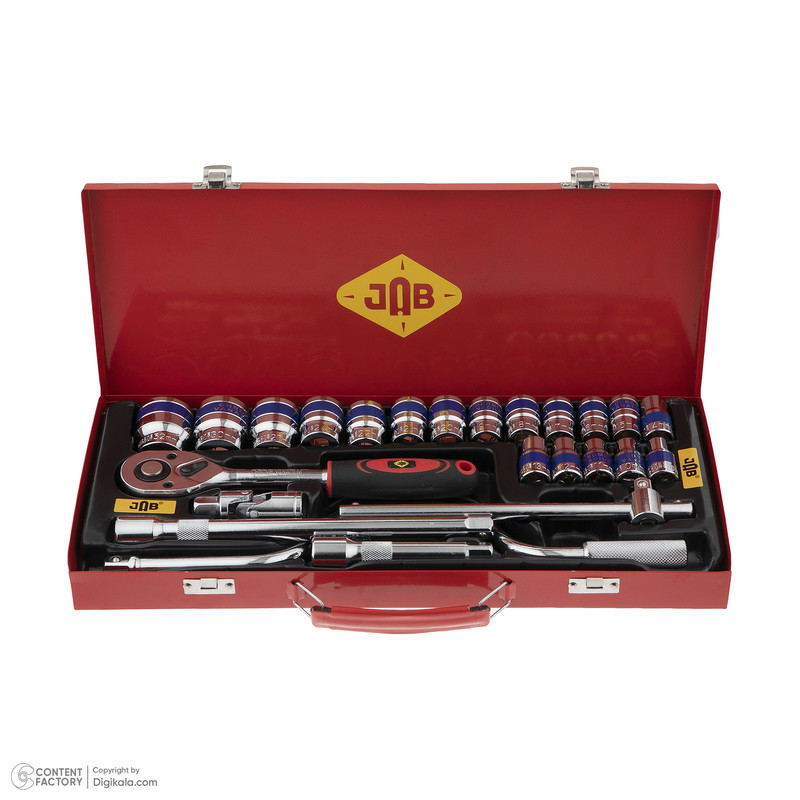 آچار بکس جاب مدل JB-024 JNTR مجموعه 24 عددی
