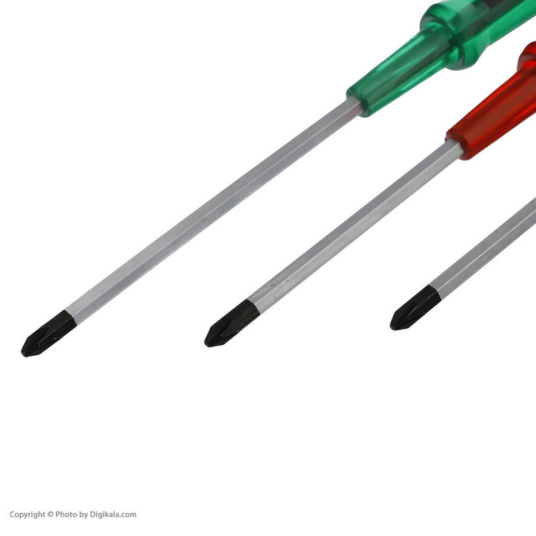 پیچ گوشتی ضربه خور جاب مدل JAB-77 مجموعه 7 عددی