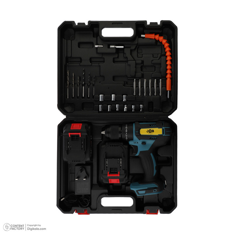 پیچ گوشتی شارژی جاب مدل JSB 48V-30 Li مجموعه 30 عددی