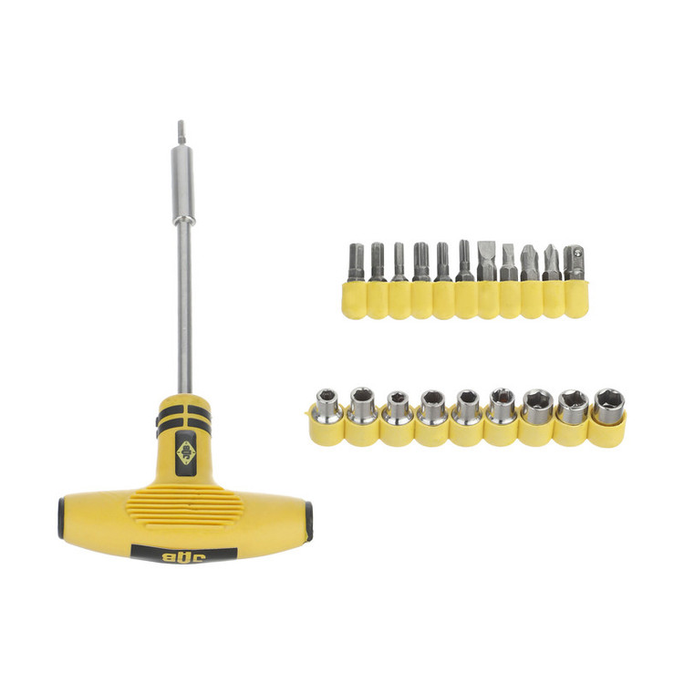 آچار بکس و سری آچار بکس جاب مدل JB-100026 مجموعه 26 عددی
