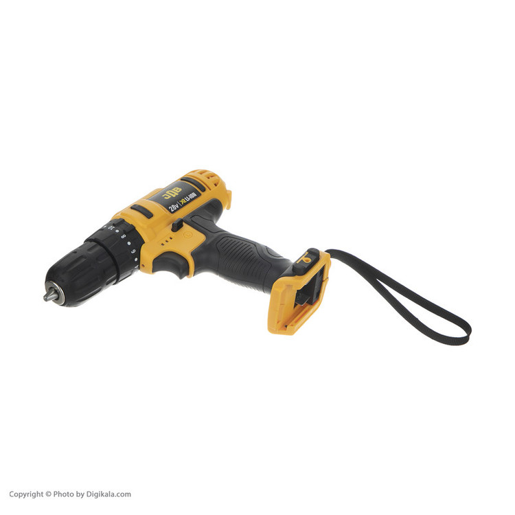 مجموعه 34 عددی دریل پیچ گوشتی شارژی چکشی صنعتی جاب مدل JBE-8828