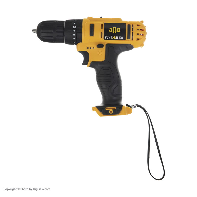 مجموعه 34 عددی دریل پیچ گوشتی شارژی چکشی صنعتی جاب مدل JBE-8828