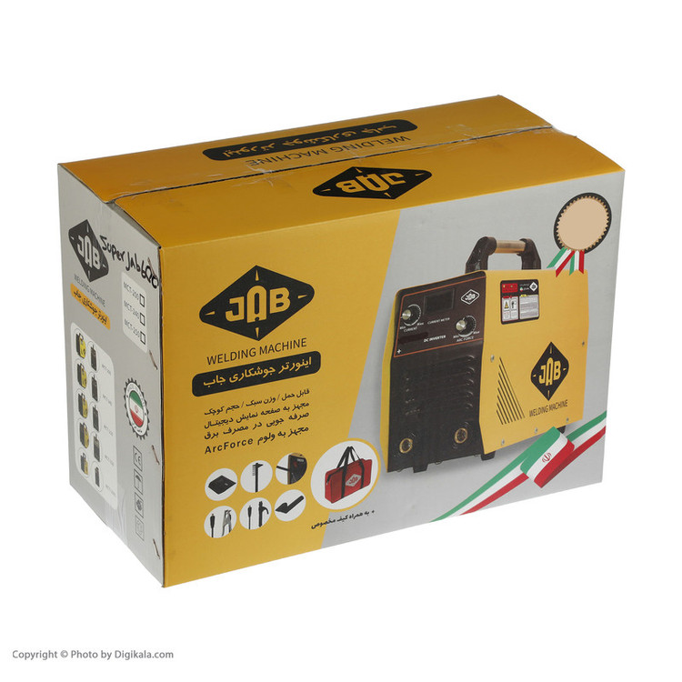 اینورتر جوشکاری 600 آمپر جاب مدل SUPER JAB 600
