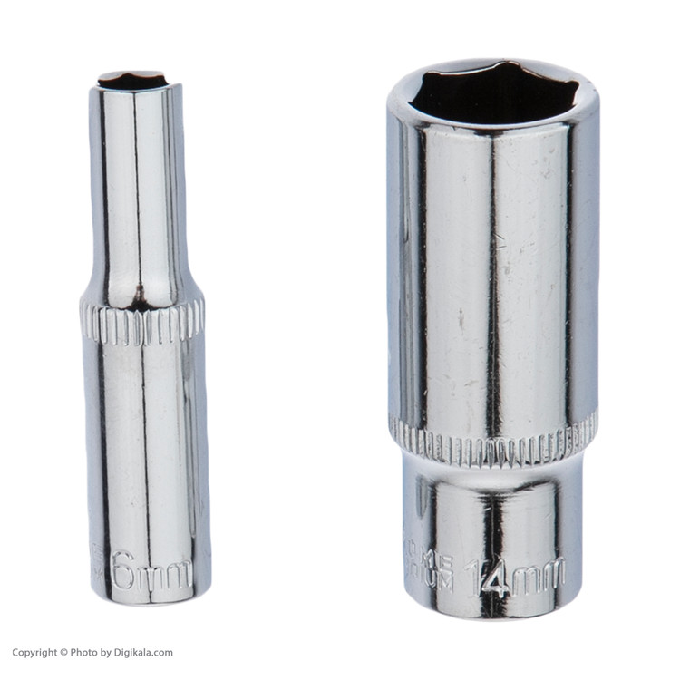 آچار بکس و سری بکس جاب مدل JB-5300 مجموعه 53 عددی