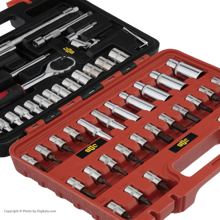 آچار بکس و سری بکس جاب مدل JB-5300 مجموعه 53 عددی