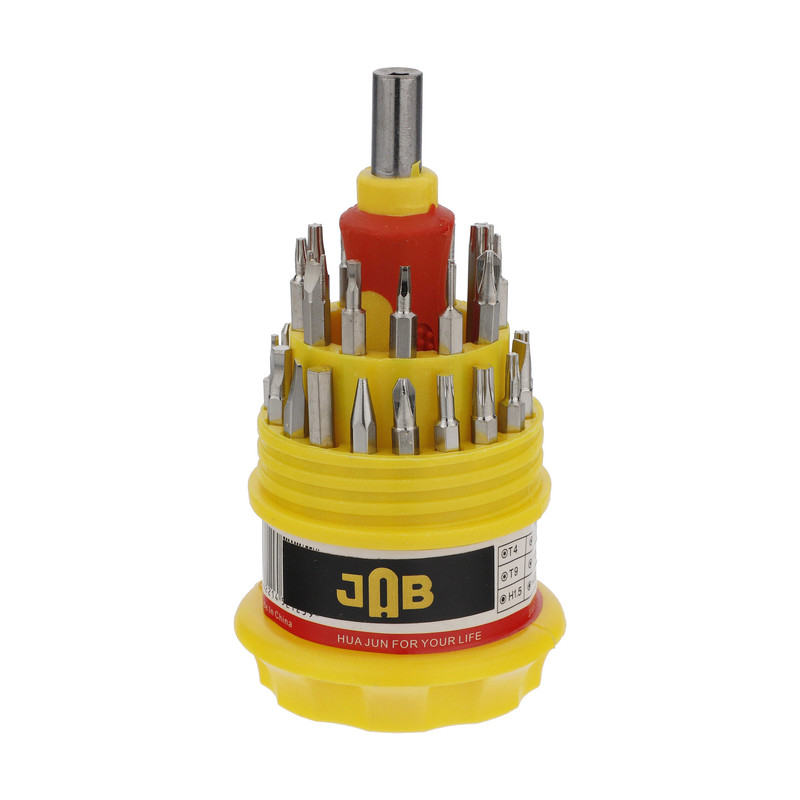 سری پیچ گوشتی جاب مدل JB-14002 مجموعه 35 عددی