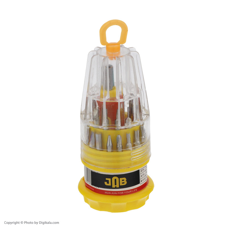 سری پیچ گوشتی جاب مدل JB-14002 مجموعه 35 عددی