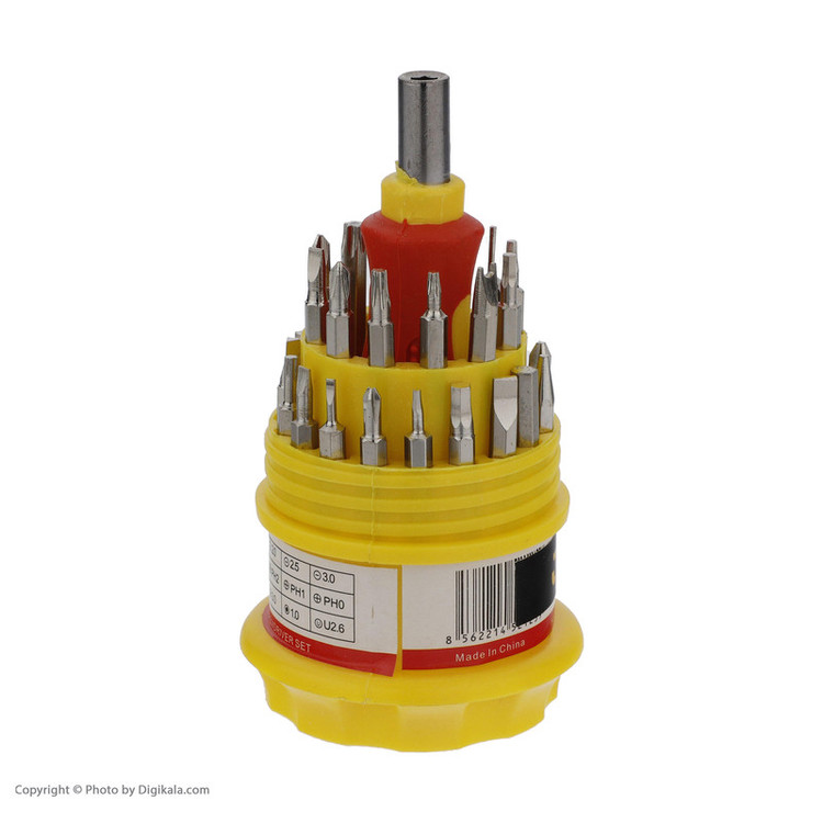 سری پیچ گوشتی جاب مدل JB-14002 مجموعه 35 عددی