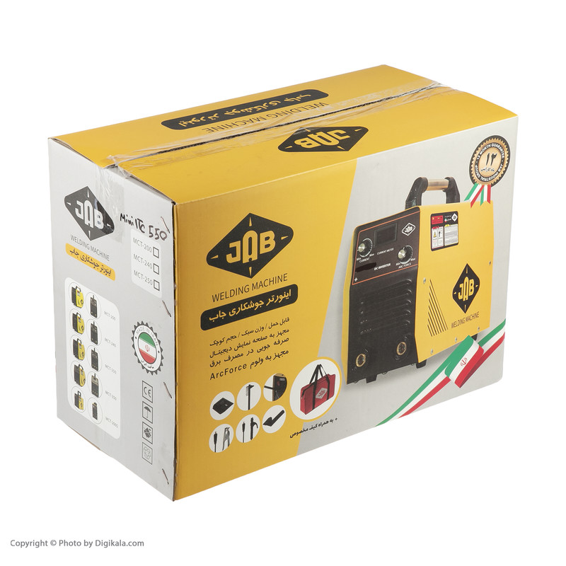 اینورتر جوشکاری 350 آمپر جاب مدل Mini ITC 550
