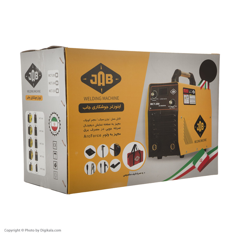 اینورتر جوشکاری 250 آمپر جاب مدل Mini ITC 250