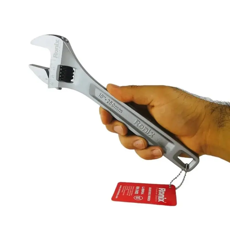 آچار فرانسه مدل لیبرا سایز 10 اینچ رونیکس کد RH-2403
