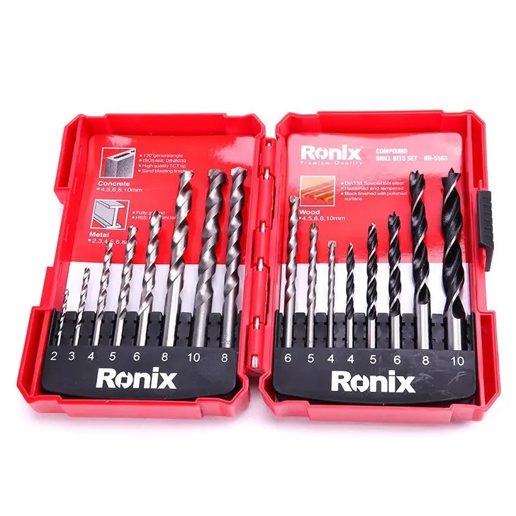 مجموعه 16 عددی مته رونیکس کد RH-5583