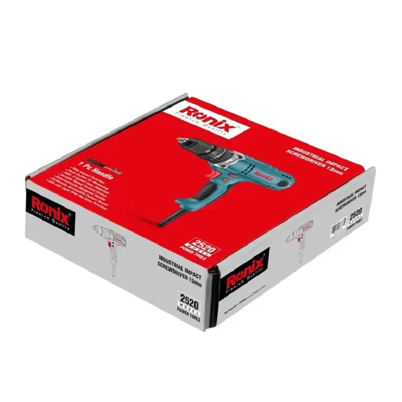 پیچ گوشتی برقی صنعتی چکشی 450وات رونیکس کد 2520