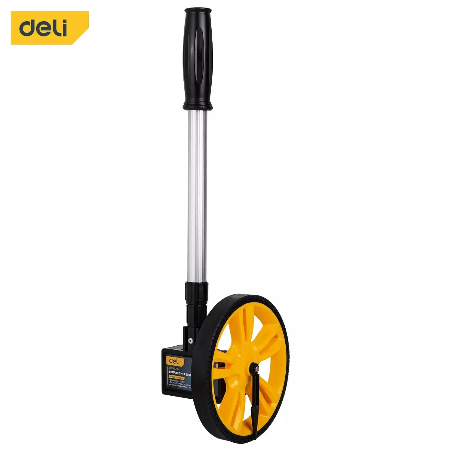 چرخ متر 6 اینچ  شمارنده آنالوگ  DELI  کد  DL330060