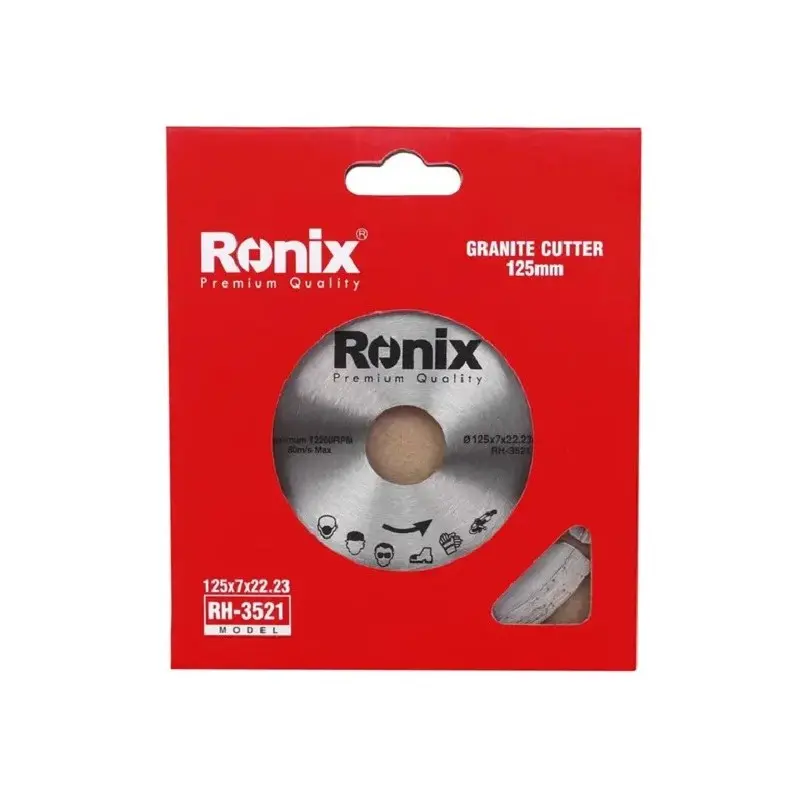 صفحه گرانیت بر ( 125X7X22.23 ) رونیکس کد RH-3521