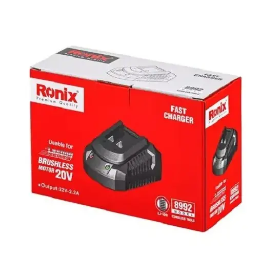 فست شارژر 22 ولت 2.2 آمپرساعت رونیکس کد 8992