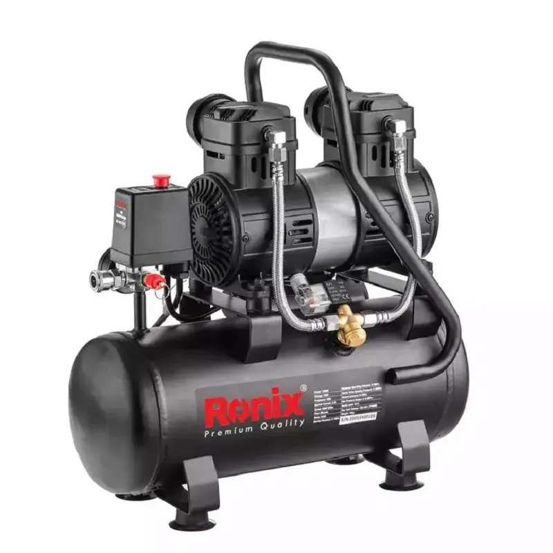 کمپرسور باد 10 لیتری بی صدا رونیکس کد RC-1012