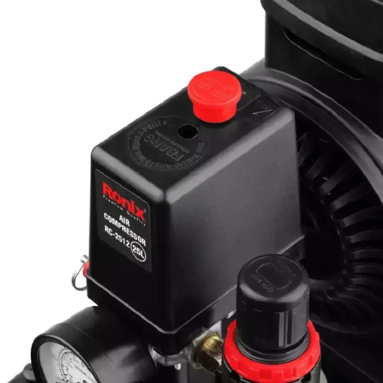 کمپرسور باد 25 لیتری بی صدا رونیکس کد RC-2512