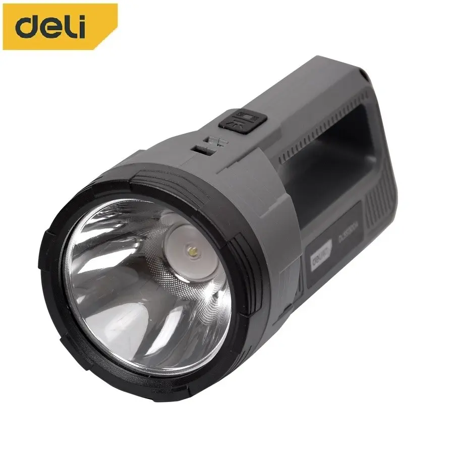 چراغ قوه دستی 300 لومن 4  وات  1800 میلی آمپر DELI کد DL551300A