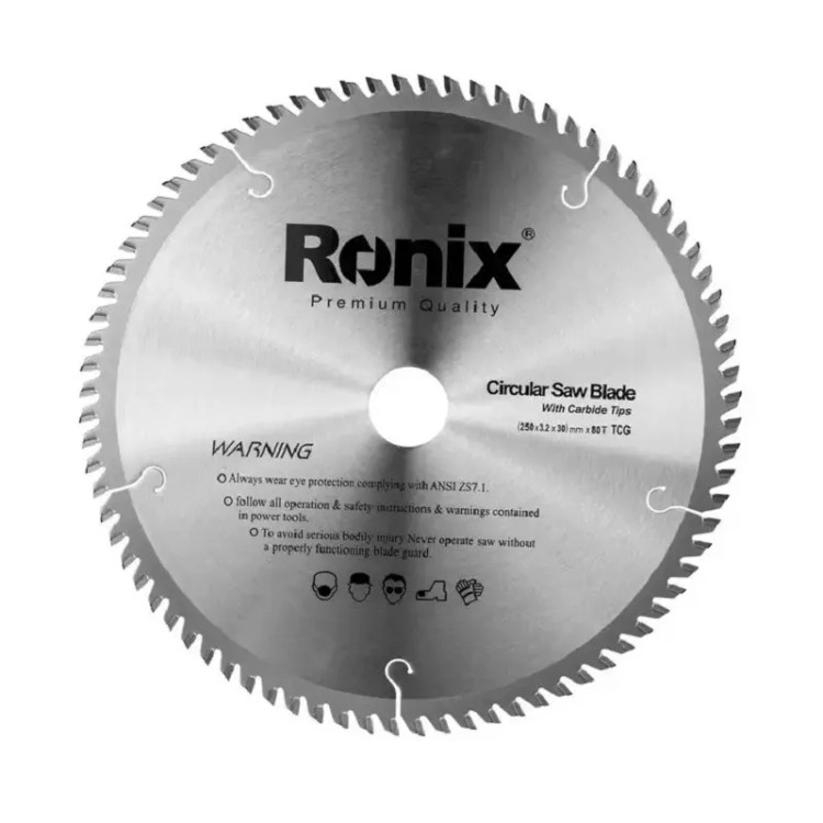 اره الماسه 80x250 MDF رونیکس کد RH-5112
