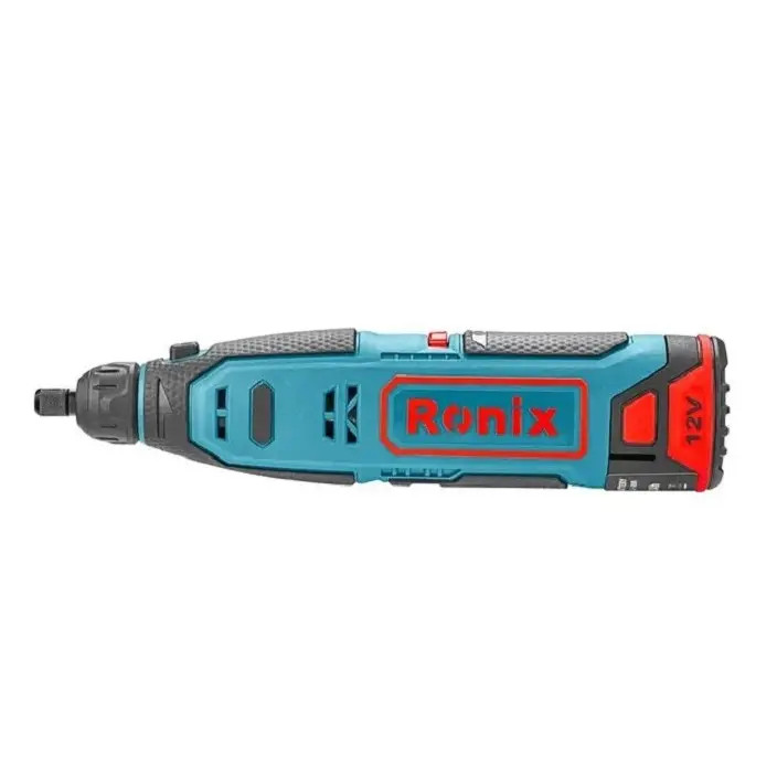 کیت فرز مینیاتوری شارژی 12 ولت رونیکس کد 8102K