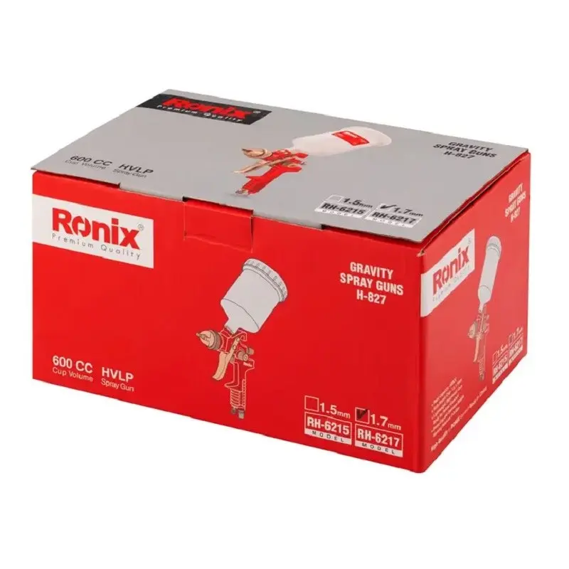 پیستوله بادی کاسه پلاستیکی سایز 1.7  رونیکس  کد  RH-6217