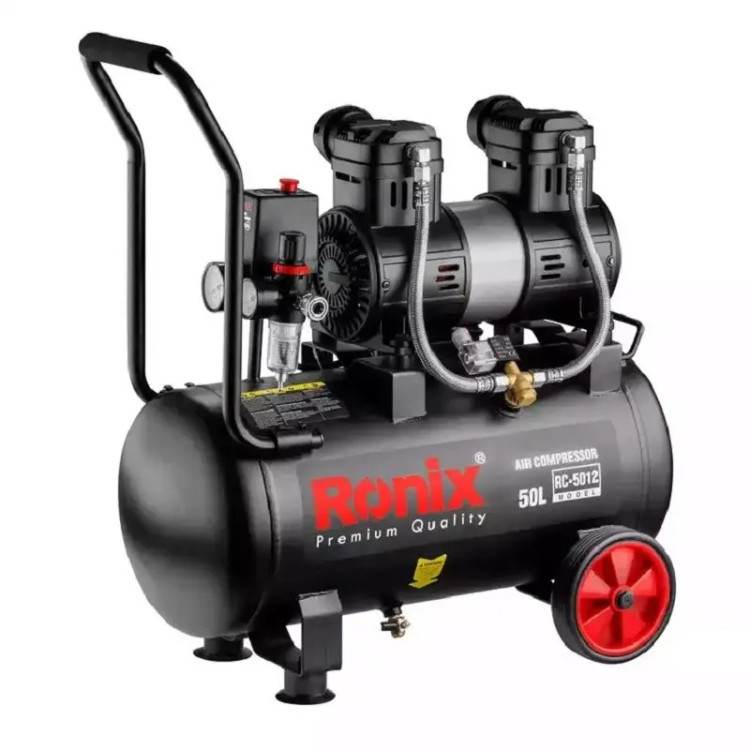 کمپرسور باد 50 لیتری بی صدا رونیکس کد RC-5012
