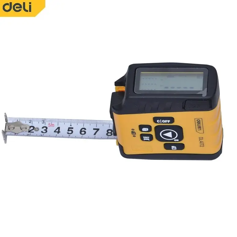 متر حرفه ای  (لیزری 30 متری ) و (دستی 5 متر ) DELI کد DL4172