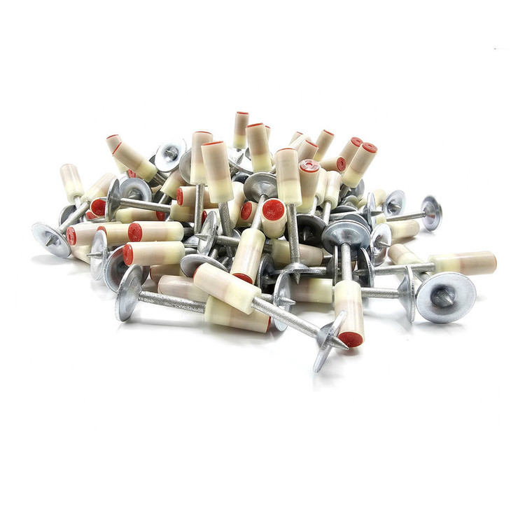 میخ چاشنی میخکوب مدل 25mm کد 100 مجموعه 100 عددی
