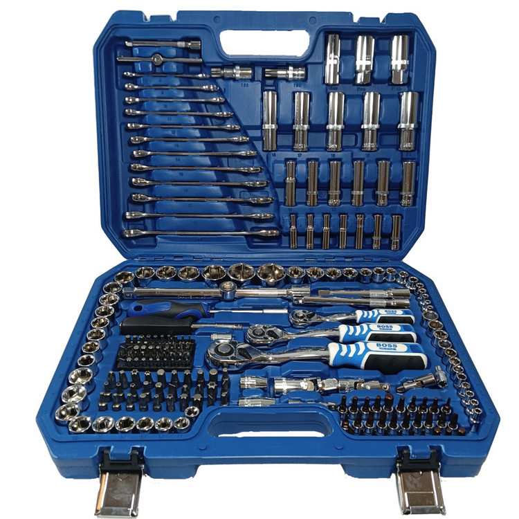 آچار بکس باس مدل BS-218-peaces مجموعه 218 عددی