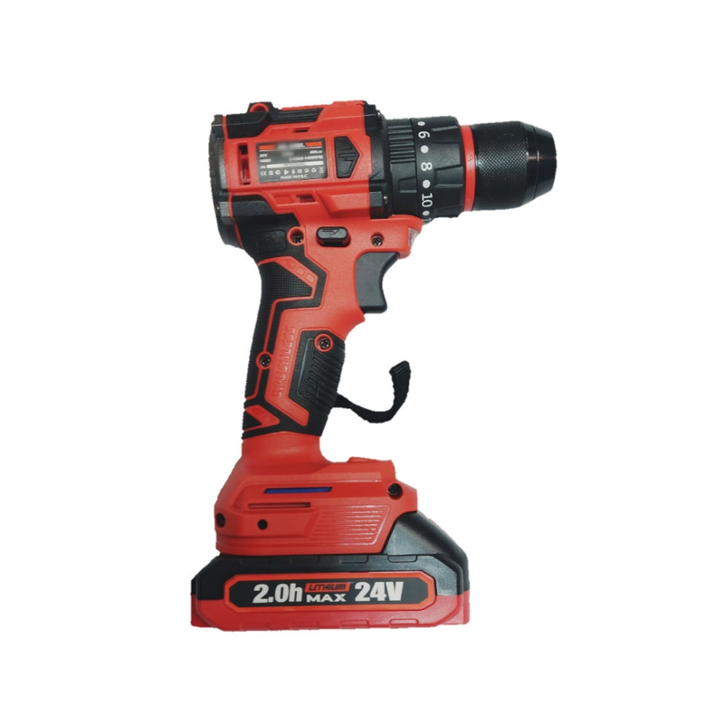 دریل پیچ گوشتی شارژی چکشی ادون مدل 24V مجموعه ۳۰ عددی