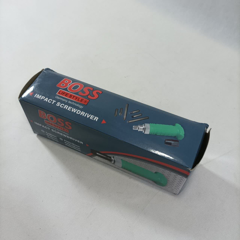 پیچ گوشتی باس مدل impact-screwdriver مجموعه 8 عددی