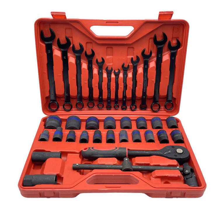 آچار بکس جی ان ترد کد SD39 مجموعه 37 عددی