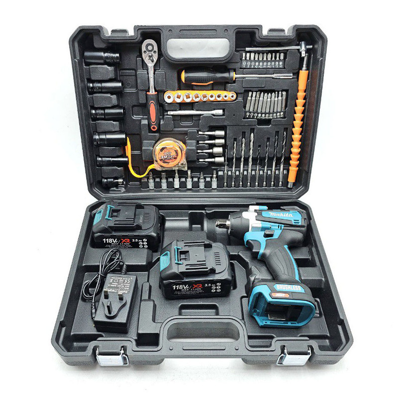 مجموعه 55 عددی آچار بکس شارژی ماکیتا مدل MAKITA-118V