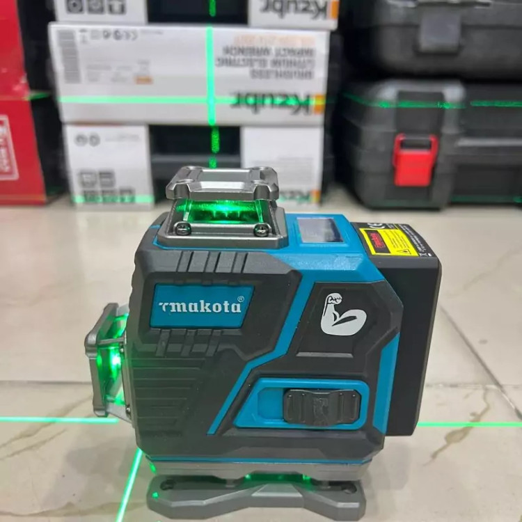 تراز لیزری ماکوتا 4 بعدی 16 لاین مدل TM4D21WF مشخصات 4 بعدی 16 لاین 360 درجه نور سبز