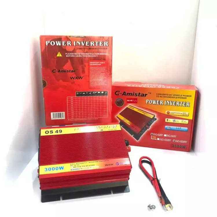 مبدل برق 12بە 220 شبه سینوسی مارک GAMISTAR اصلی کیفیت عالی
