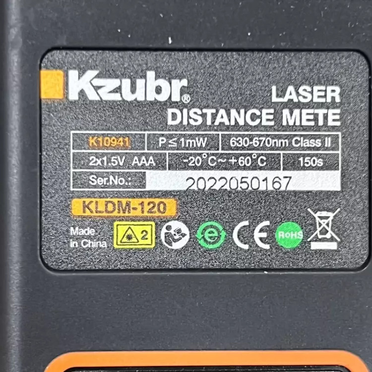 متر لیزری زوبر سفارش روسیه k10941 مدل دارای خود تراز دو جهتە حافظە دار