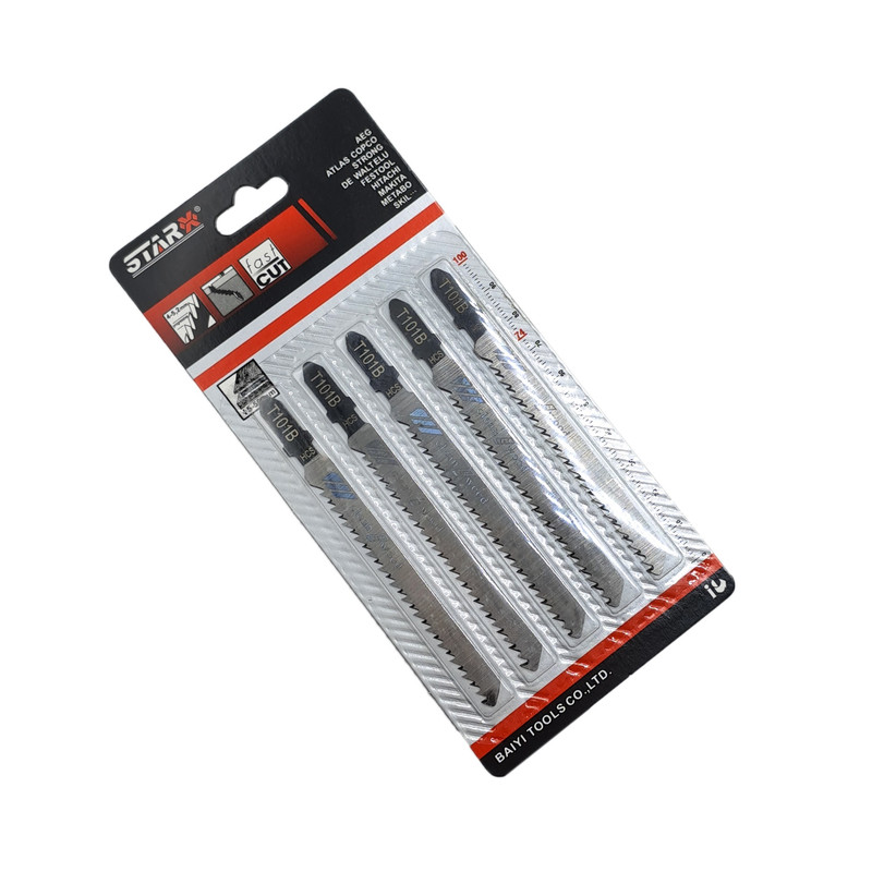 تیغ اره عمود بر ام دی اف استار  مدل 10CM-MDF مجموعه 5 عددی