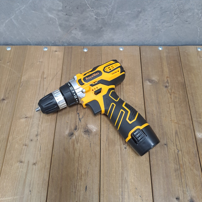 دریل پیچ گوشتی شارژی صنعتی رویال مکس مدل cordles drill