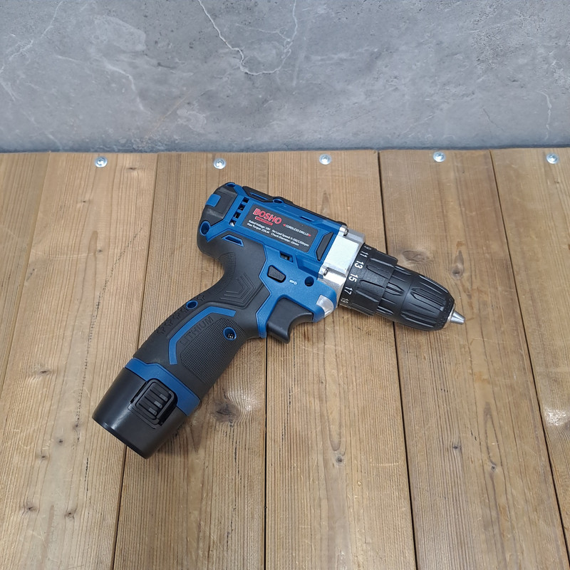 دریل پیچ گوشتی شارژی صنعتی بوشو کد 02 مدل 18V