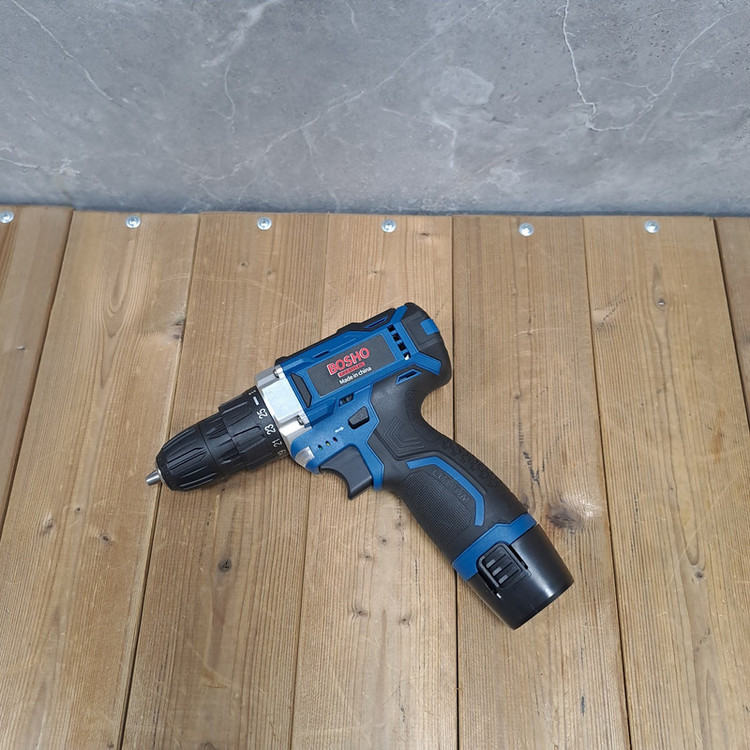 دریل پیچ گوشتی شارژی صنعتی بوشو مدل 18V مجموعه 28 عددی