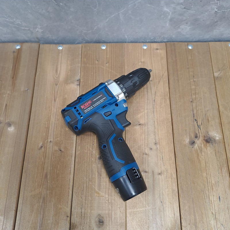 دریل پیچ گوشتی شارژی صنعتی بوشو مدل 18V مجموعه 28 عددی