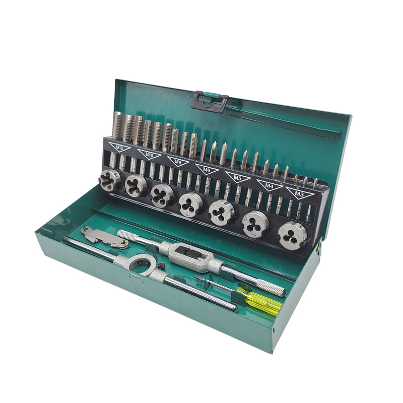 حدیده قلاویز متال مدل 33PCS مجموعه 32 عددی