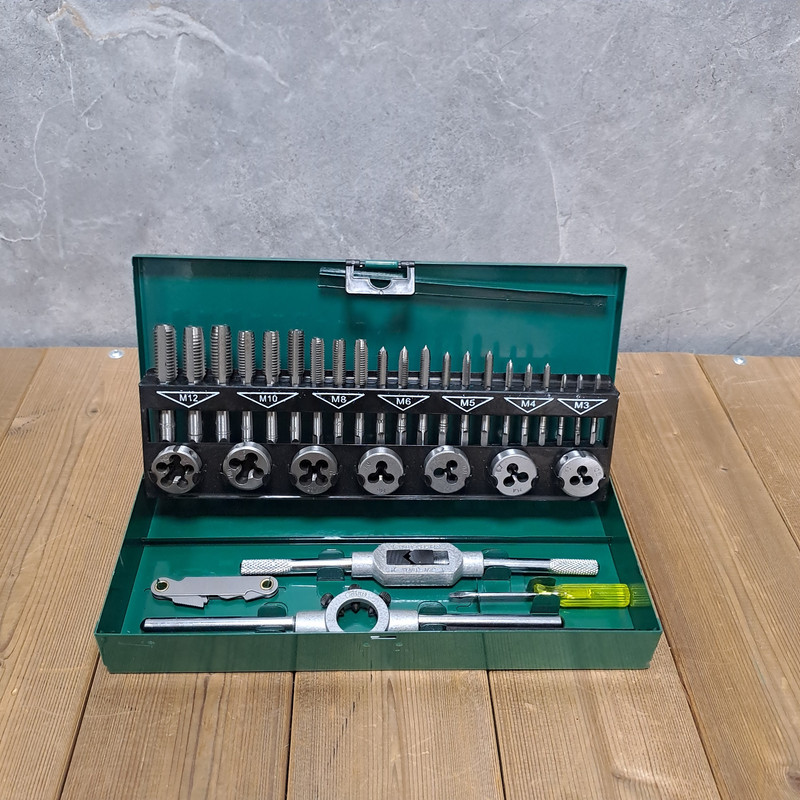 حدیده قلاویز متال مدل 33PCS مجموعه 32 عددی