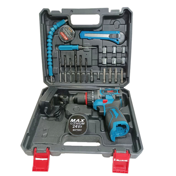 دریل چکشی شارژی باس مدل single battery-24V-brushless