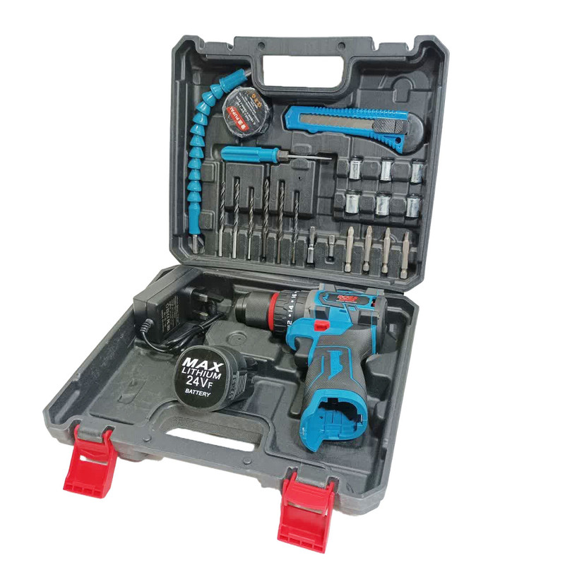 دریل چکشی شارژی باس مدل single battery-24V-brushless