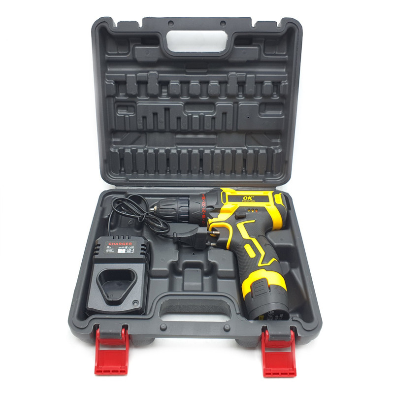 دریل پیچ گوشتی شارژی اوکی مدل K1219-POWER-TOOLS