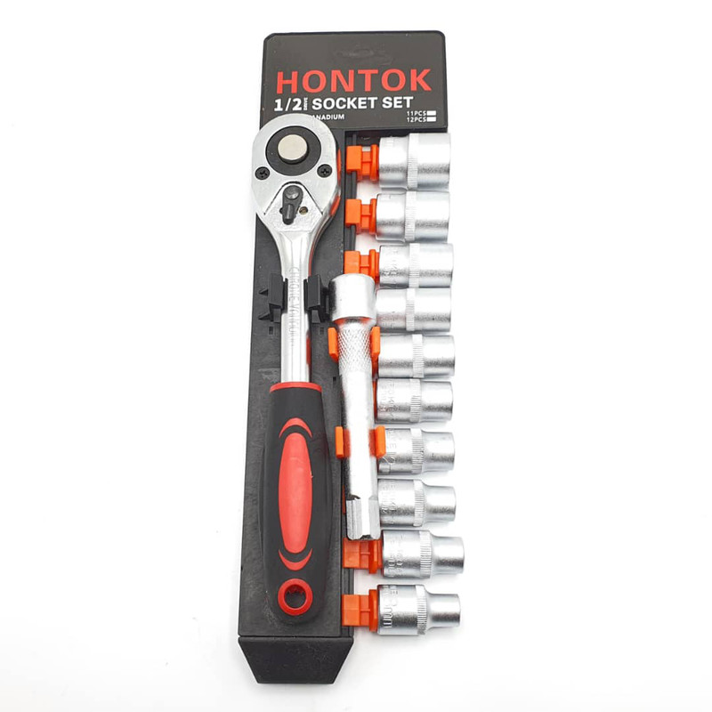 آچار بکس هانوک مدل 12PCS مجموعه 12 عددی